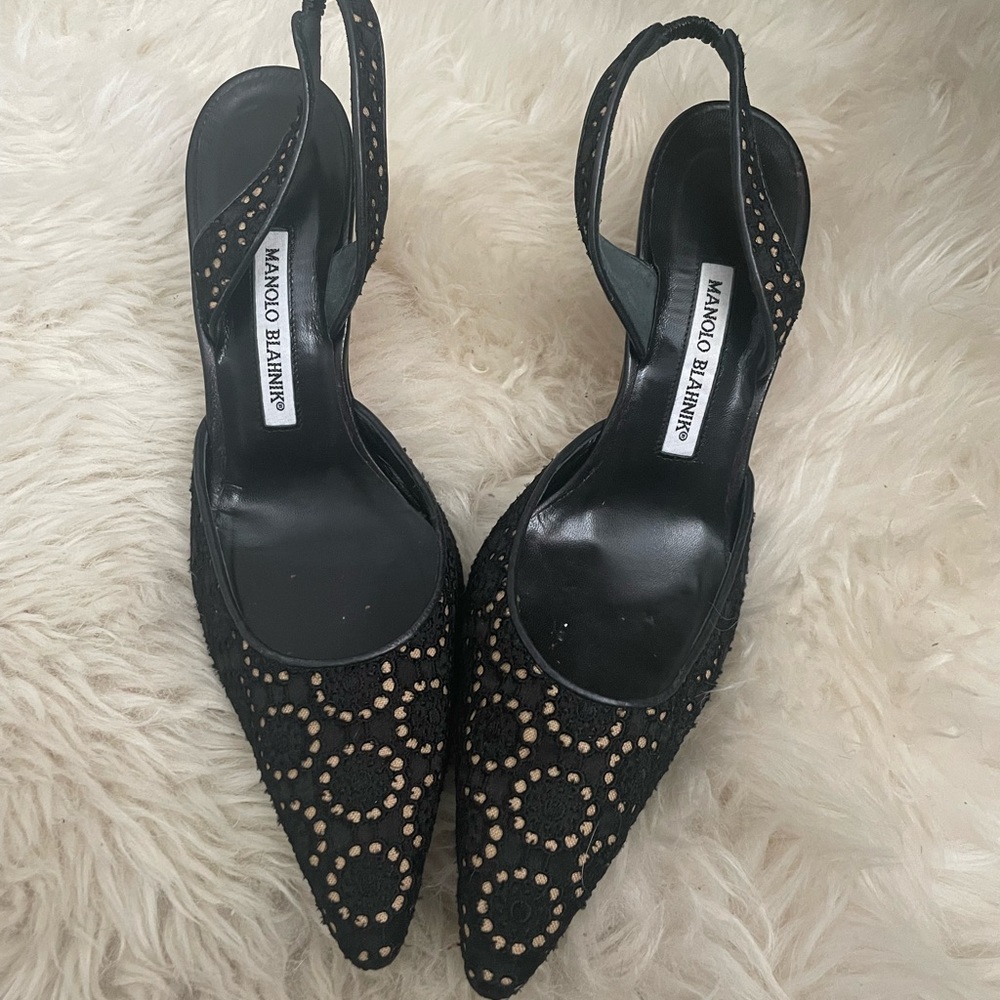 Black Vintage Manolos